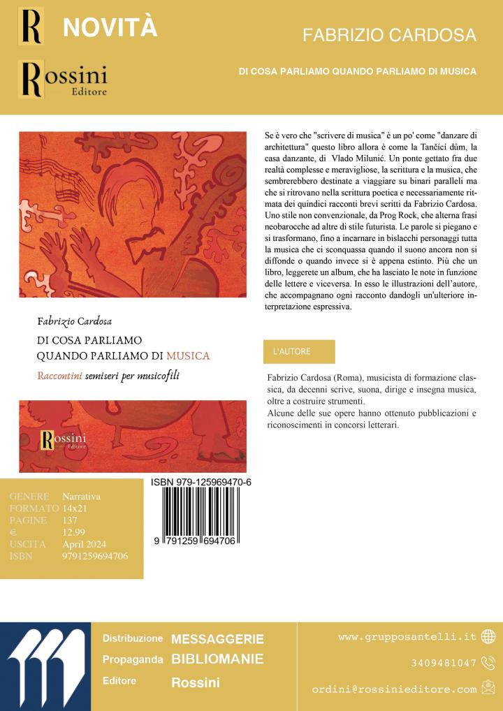 Di cosa parliamo quando parliamo di musica- Cardosa